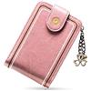 SENDEFN Portafoglio per carte di credito RFID Blocking Genuine Leather Zipper Card Cases Holder per Donne
