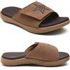 KuaiLu Sandali Uomo con Comode Ortopediche Arch Support Spiaggia Piscina Estive Sportivi Ciabatte Leggere Antiscivolo Gomma Suole 42