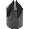 ENT European Norm Tools ENT 50504 Svasatore a pressione HSS, diametro (d) 4 mm, D 15 mm, E 90°, GL 25 mm, destra