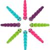 Nene Toys 8 Vermi Magnetici Colorati di Ricambio - Estensione del Gioco dai la Pappa al Picchio per Bambini dai 2 Anni in su - Promuove Motricità e Sviluppo della Coordinazione Occhio-Mano