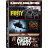 Sony Pictures Home Entertainment Black Hawk down / Fury / Zero Dark Thirty - Set (DVD) Brad Pitt Shia LaBeouf