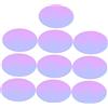 Homoyoyo 10pezzi Pellicole Colorate Per Luce Gel Trasparenti Per Fotografia Video e Festive Per Lampade Spot Effetti Luminosi Creativi e Portatili