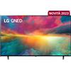 LG SMART TV QNED 75 4K HDR10 WIFI SAT 75QNED756R