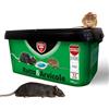 PROTECT HOME Rodicum CT Pasta, Veleno per Ratti, Topi e Arvicole in Pasta Fresca. Esca Topicida Ratticida Efficace, Elimina in Modo rapido Ratti, Topi e Arvicole. 720 g