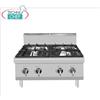 Technochef - CUCINA a GAS 4 FUOCHI da BANCO, Kw.21,00