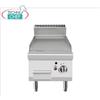 Technochef - FRY TOP a GAS con PIASTRA LISCIA da BANCO, Kw.7,00