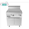 Technochef - FRY TOP a GAS con PIASTRA LISCIA su MOBILE, Kw.20,00
