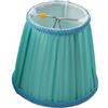 ARSMI Lampada da Parete Blu Chiaro sfumatura, paralumi in Tessuto for lampadario, E14 / Clip on Paralume (Body Color : Clip on)