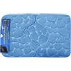 Russo Tessuti Tappeto Tappetini Antiscivolo Bagno Tris Tappeti Bagno Scendidoccia 3D New-Celeste