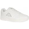 Kappa Codice Stile: 243323 Broome Low Unisex, Scarpe da Ginnastica Adulto, Bianco Nero, 46 EU