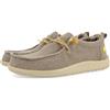 GIOSEPPO MOCASSINI COLORE BEIGE STILE WALLABEE IN TELA E IUTA PER UOMO VERNONIA