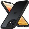 iVoler Cover Opaca per iPhone 12 Mini 5.4 Pollici, [Protezione Della Fotocamera] [Antiurto di Grado Militare] Custodia Traslucida Posteriore Ultra Sottile Anti-Impronte Protettiva Case