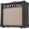 Rocktile Scream 15 Amplificatore per chitarra - Mini combo amplificatore da 15 watt, 2 canali - Portatile, ingresso AUX per MP3/CD, equalizzatore a 3 bande, connessione per cuffie
