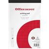 IDMENAGE Standing Block Office Depot Blanc A5+, copertura per rilegatura superiore in colla incollata, confezione da 100 fogli da 5