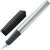 Lamy nexx black - Stilografica con impugnatura antiscivola e pennino in acciaio lucido misura A - corpo triangolare in alluminio - cartuccia T 10 blue inclusa - destrimani