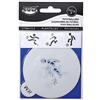PME JEM PME Set di 3 Stencil a Forma di Calciatore per Decorare Torte e Biscotti