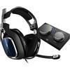 ASTRO A40 TR GAMING HEADSET GEN. 4 + MIXAMP PRO TR CUFFIE PS4 PS5 PC MAC NERO