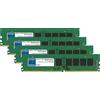 Global Memory 128GB 4x32GB DDR4 3200MHz PC4-25600 288-PIN ECC UDIMM Server/Stazione Kit RAM