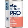 Monopro lo specialista Puppy All Breeds Patè Grain Free 400 gr Salmone - Cibo umido per cani - 1° ORDINE? 20% di sconto SU BRAND ESCLUSIVI, codice BZR20