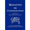 Guido Bonatti Bonatti's 146 Considerations (Tascabile)