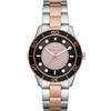 Michael Kors Orologio Michael Kors Donna in Acciaio Runway Dive Solo tempo MK6960 Argento / O