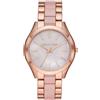 Michael Kors Orologio Solo tempo Donna Michael Kors Slim runway MK4467 Acciaio Oro rosa