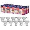 OSRAM Valore A Stella LED PAR16 Per Base GU10, Lampada Riflettore, 350 Lumen, Bianco Caldo 3000K, Sostituzione Per Lampadine Da 50W Convenzionali, Non Dimmerabile, 10 Pacchetti