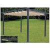 GLCD GAZEBO PERGOLA VERANDA 3x3 MT 225H IN ACCIAIO TELO IN POLIESTERE DA GIARDINO