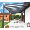 TENDAGGIMANIA Telo Trasparente in PVC con occhielli ogni 50cm impermeable 100% Telone Pesante