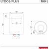 Ariston Scaldabagno Elettrico Boiler ad Accumulo ARISTON Lydos Plus 50-80-100 L