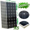 jarrett pannelli pannello solare kit fotovoltaico Isola Solare 100W monocristallino 5PZ