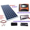 HALOSHOP Kit Fotovoltaico 1 Kw Giornaliero Pwm Inverter 2000w Isola Solare Pannello 100w