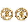 CHANEL Pre-Owned - Orecchini a clip CC 1997 - Donna - placcatura in oro - Taglia unica