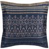 Bassetti Roccaraso B1 9324309 - Federa per cuscino in cotone makò satinato con chiusura lampo, 65 x 65 cm, colore: Blu