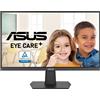 Asus VA27EHF Eye Care Monitor Gaming 27" pollici, IPS Full HD, Frameless, 100Hz, Adaptive-Sync, 1ms MPRT, HDMI, Filtro Luci Blu, Anti-sfarfallio, Montabile a parete, Nero