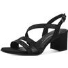 MARCO TOZZI Sandali Donna con Tacco Glitterati Vegani, Nero (Schwarz), 40 EU