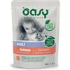 Oasy per Gatto Adult con Bocconcini di Salmone in salsa da 85 gr