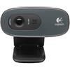 Logitech HD C270 webcam 3 MP 1280 x 720 Pixel USB 2.0 Nero, Grigio