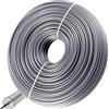 GARDENIX Filo per decespugliatore rinforzato, 2,4 mm x 100 m, rotondo, filo di nylon
