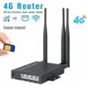Tuya Router Professionale con Sim 4G LTE e 4 Porte LAN ad uso Esterno IP66