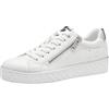 Marco Tozzi Donna 2-23709-41 Sneaker, Bianco/Argento, 41 EU, Bianco, 41 EU