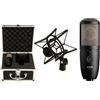 AKG P420 Microfono a Condensatore Podcasting Studio di Registrazione con Case P4