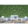 VivaGarden Salotto da Giardino con Divano 2 Posti Tavolino e 2 Poltrone con Cuscini Phoenix in Alluminio 152x80x73cm coloreGrigio - AT804194-LGRE