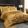 lazzaro home feel the difference Lazzaro - Set copripiumino king size - Set di biancheria da letto king size in satin di seta premium (230 x 220 cm) 3 pezzi - Set copripiumino king size ultramorbido, ipoallergenico, di lusso con
