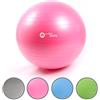 Apollo Palla Fitness 65 cm o 75 cm | Robusta Palla Pilates incl. Pompa | Palla da Seduta salvaschiena per L'Ufficio | Fitball per Workout | Palla da Gravidanza | in 4 Colori