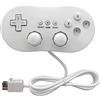 OSTENT Controller classico cablato compatibile per console di gioco remota Nintendo Wii Colore bianco