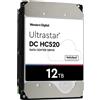 ‎Western Digital Western Digital 12TB Ultrastar DC HC520 SATA HDD - 7200 RPM Class, SATA 6 Gb/s,