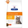 Hill's Cat Prescription Diet c/d Multicare Urinary Care con Pollo - Sacco da 3 Kg