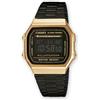 Casio vintage A168WEGB-1BEF dorato e nero