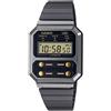 Casio Vintage Orologio Casio vintage A100WEGG-1A2EF brunito nero